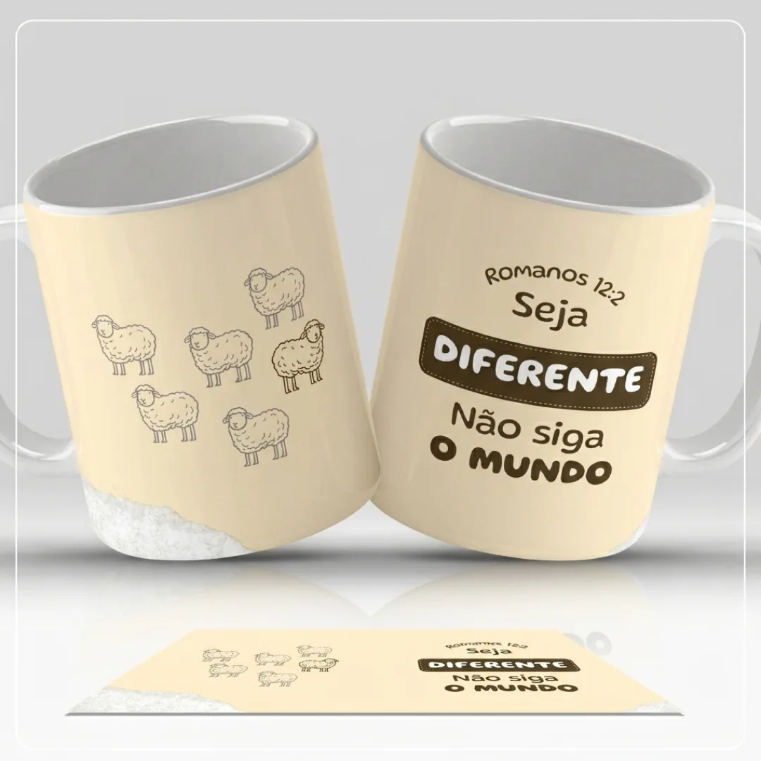 Seja diferente, não siga o mundo